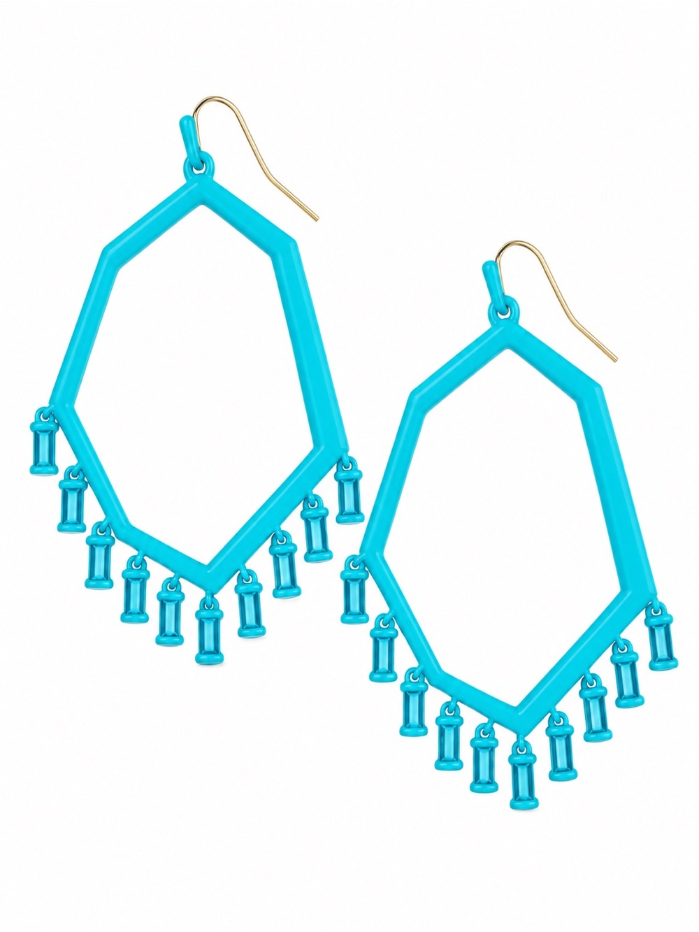 Kendra Scott Thomas Drop Earrings in Matte Aqua